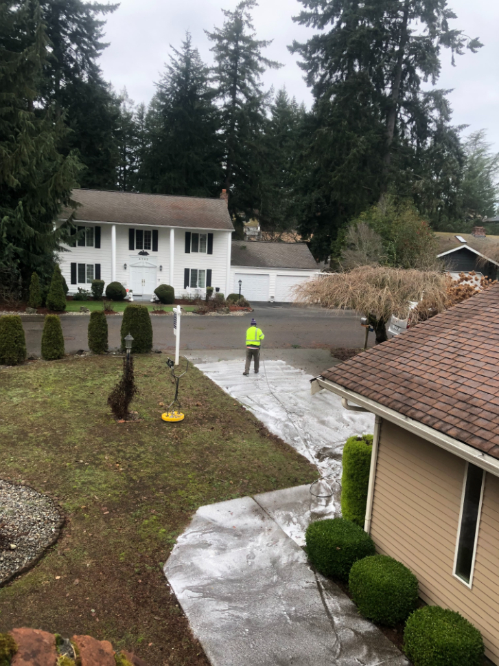 Roof Cleaning, Driveway Cleaning, and Chimney Cleaning in Tacoma, WA